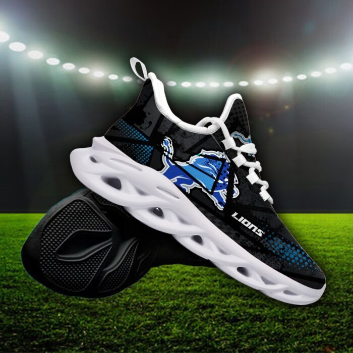 Custom Name Detroit Lions Personalized Max Soul Shoes 92