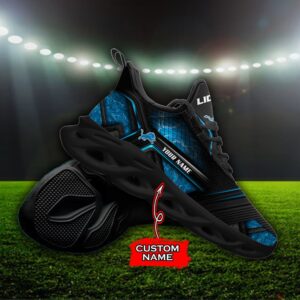 Custom Name Detroit Lions Personalized Max Soul Shoes 93