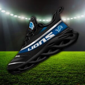 Custom Name Detroit Lions Personalized Max Soul Shoes 94