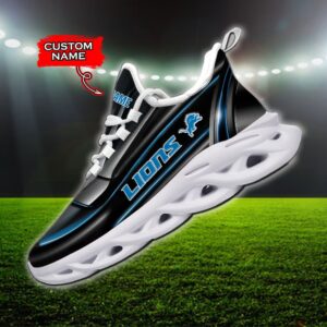 Custom Name Detroit Lions Personalized Max Soul Shoes 95