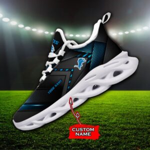 Custom Name Detroit Lions Personalized Max Soul Shoes Fan Gift