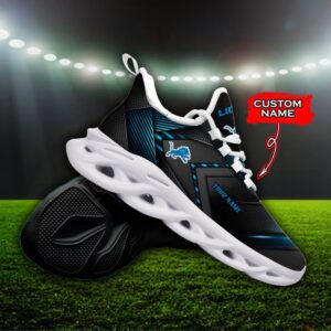 Custom Name Detroit Lions Personalized Max Soul Shoes Fan Gift