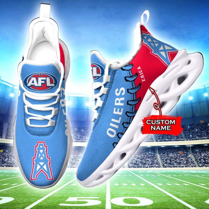 Custom Name Houston Oilers Personalized Max Soul Shoes 85