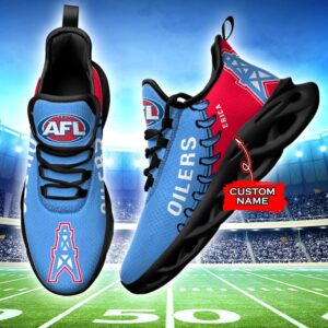 Custom Name Houston Oilers Personalized Max Soul Shoes 85