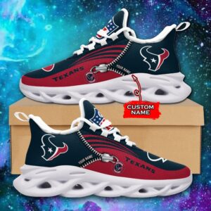 Custom Name Houston Texans Personalized Max Soul Shoes 75