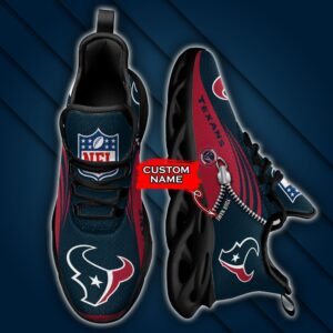 Custom Name Houston Texans Personalized Max Soul Shoes 75