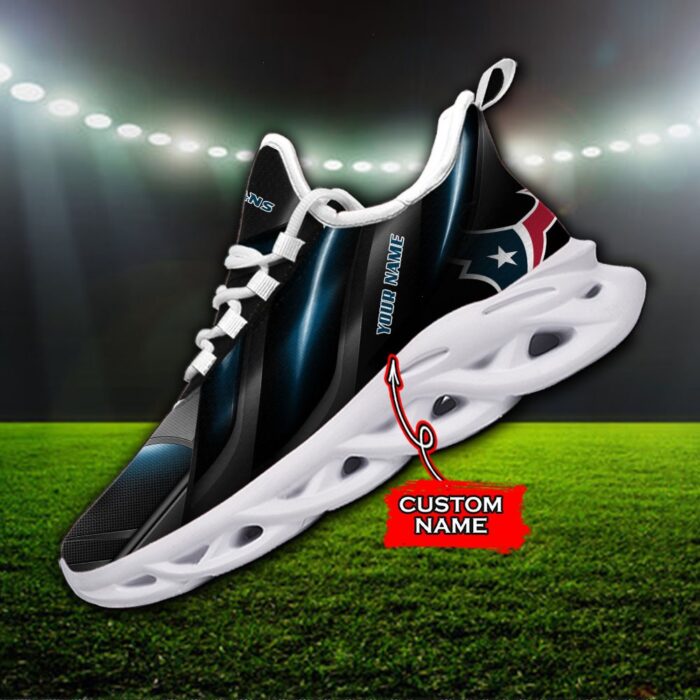 Custom Name Houston Texans Personalized Max Soul Shoes Ver 1