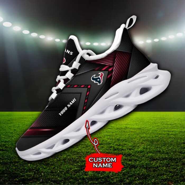 Custom Name Houston Texans Personalized Max Soul Shoes Ver 3