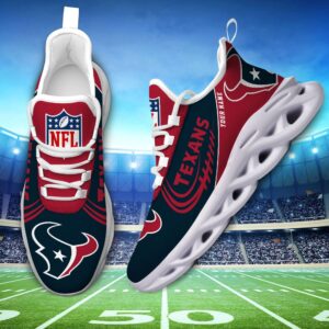 Custom Name Houston Texans Personalized Max Soul Shoes for Fan