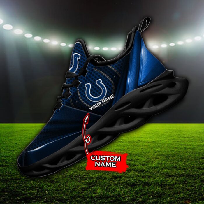 Custom Name Indianapolis Colts Personalized Max Soul Shoes