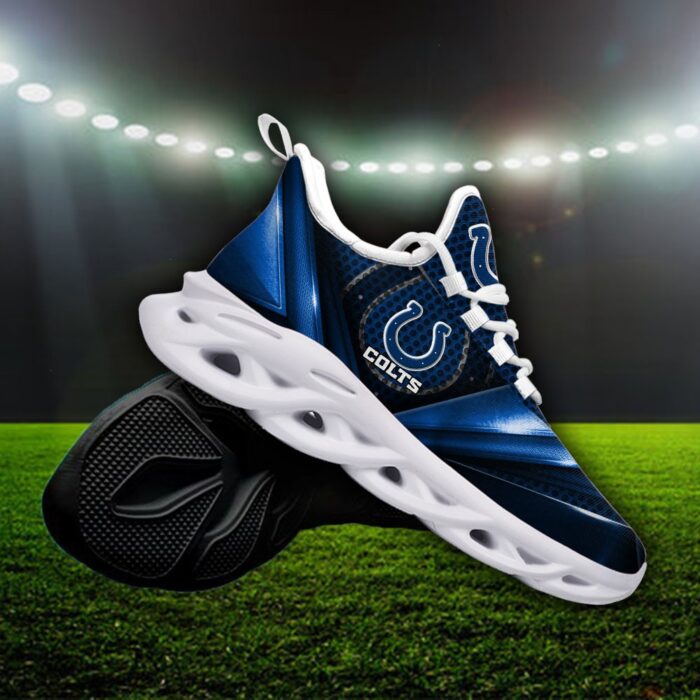 Custom Name Indianapolis Colts Personalized Max Soul Shoes