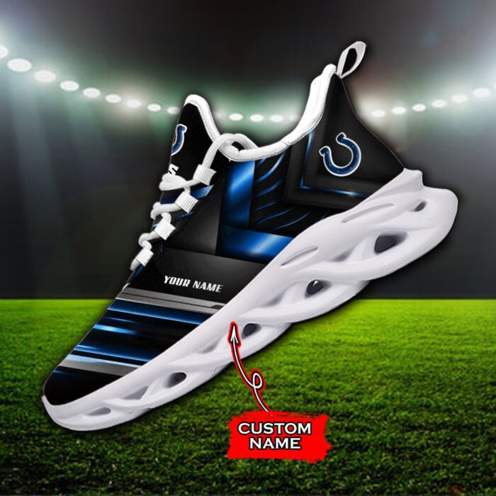 Custom Name Indianapolis Colts Personalized Max Soul Shoes 86