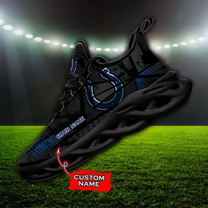 Custom Name Indianapolis Colts Personalized Max Soul Shoes 92