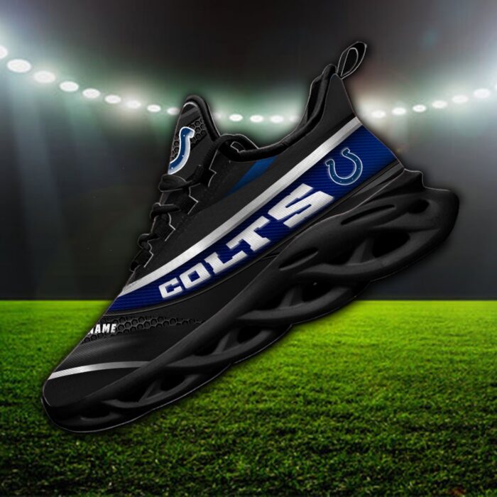 Custom Name Indianapolis Colts Personalized Max Soul Shoes 94