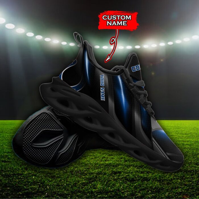 Custom Name Indianapolis Colts Personalized Max Soul Shoes Ver 1