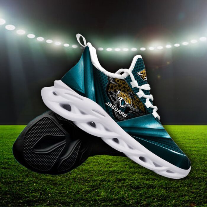 Custom Name Jacksonville Jaguars Personalized Max Soul Shoes