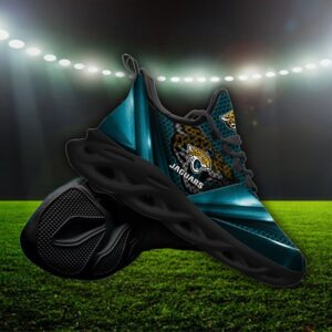 Custom Name Jacksonville Jaguars Personalized Max Soul Shoes