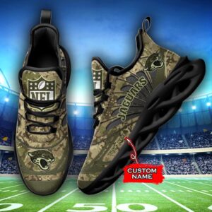 Custom Name Jacksonville Jaguars Personalized Max Soul Shoes 79