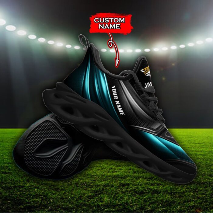 Custom Name Jacksonville Jaguars Personalized Max Soul Shoes 85