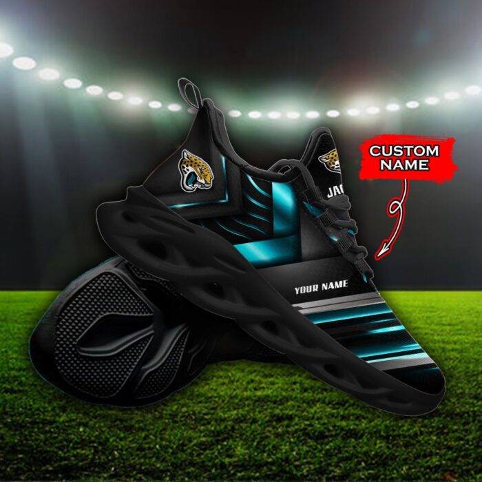 Custom Name Jacksonville Jaguars Personalized Max Soul Shoes 86