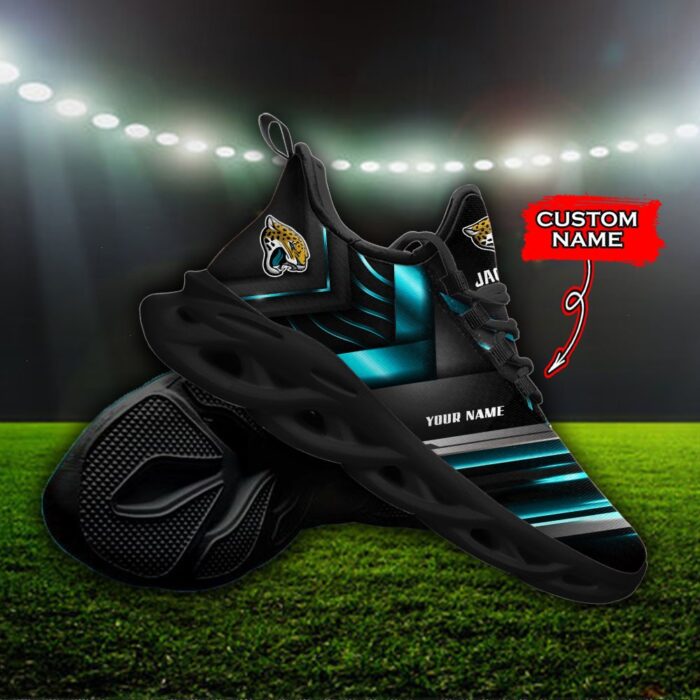 Custom Name Jacksonville Jaguars Personalized Max Soul Shoes 86