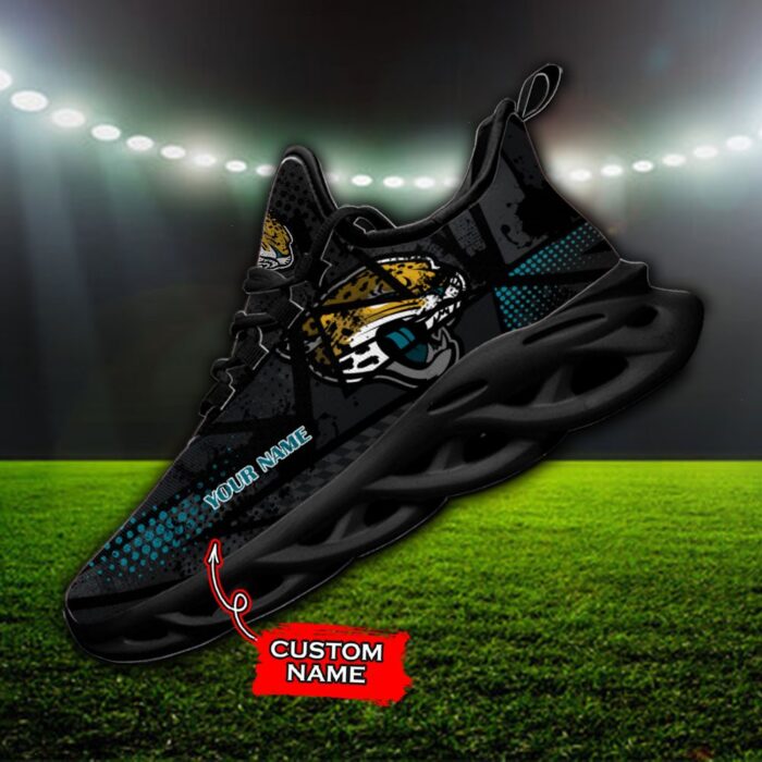 Custom Name Jacksonville Jaguars Personalized Max Soul Shoes 92