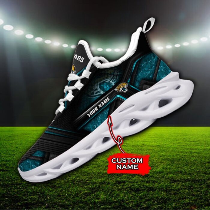 Custom Name Jacksonville Jaguars Personalized Max Soul Shoes 93