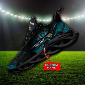 Custom Name Jacksonville Jaguars Personalized Max Soul Shoes 93