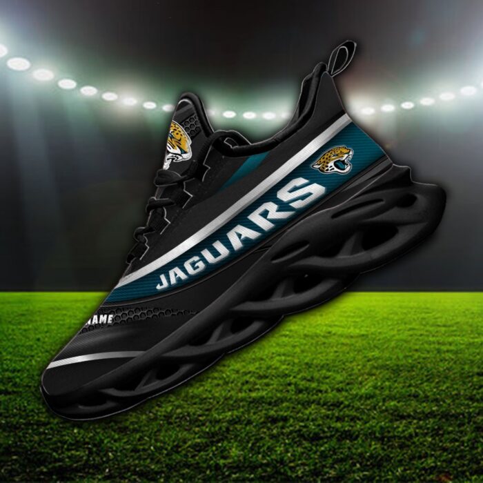 Custom Name Jacksonville Jaguars Personalized Max Soul Shoes 94