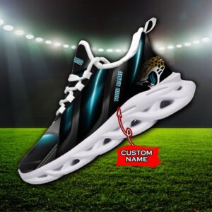 Custom Name Jacksonville Jaguars Personalized Max Soul Shoes Ver 1