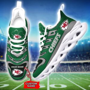 Custom Name Kansas City Chiefs Personalized Max Soul Shoes 76