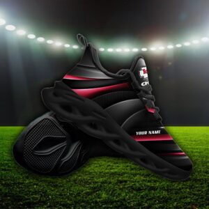 Custom Name Kansas City Chiefs Personalized Max Soul Shoes 83