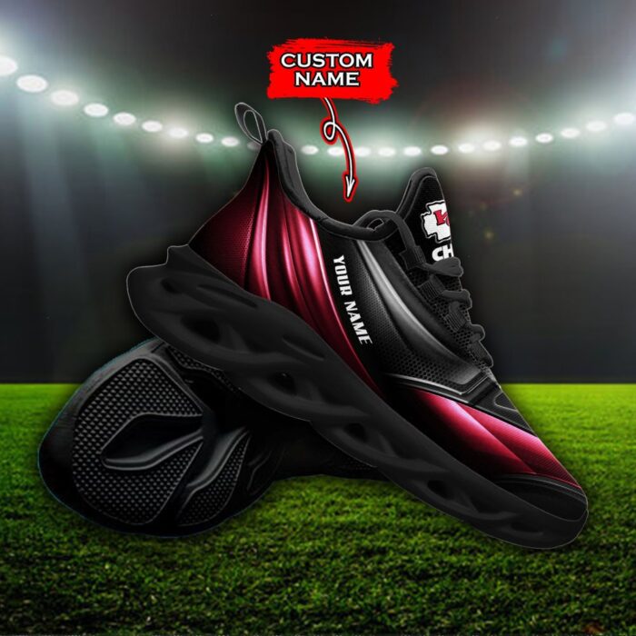 Custom Name Kansas City Chiefs Personalized Max Soul Shoes 85