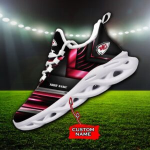 Custom Name Kansas City Chiefs Personalized Max Soul Shoes 86