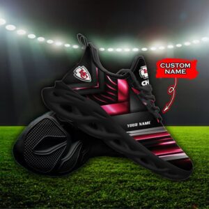 Custom Name Kansas City Chiefs Personalized Max Soul Shoes 86