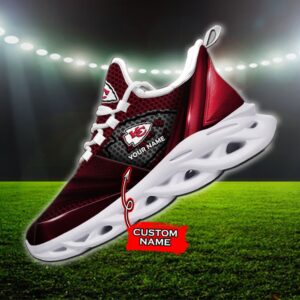 Custom Name Kansas City Chiefs Personalized Max Soul Shoes 89