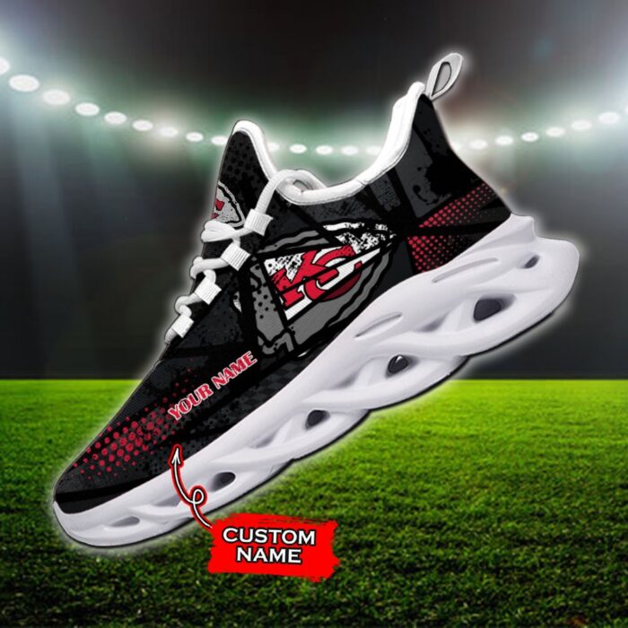 Custom Name Kansas City Chiefs Personalized Max Soul Shoes 92