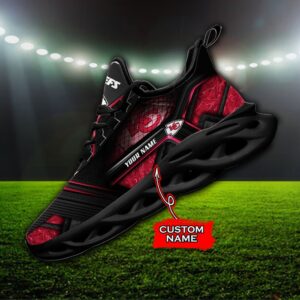 Custom Name Kansas City Chiefs Personalized Max Soul Shoes 93