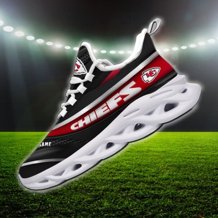 Custom Name Kansas City Chiefs Personalized Max Soul Shoes 94