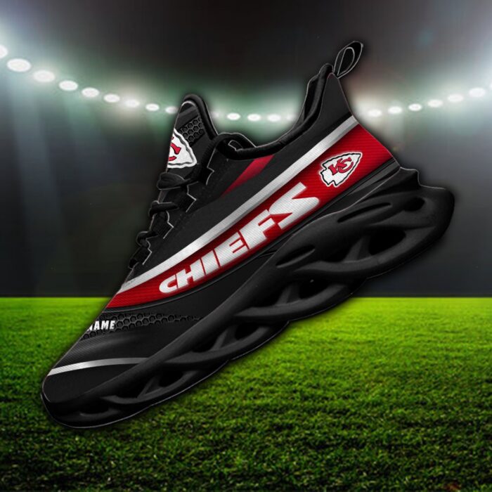 Custom Name Kansas City Chiefs Personalized Max Soul Shoes 94