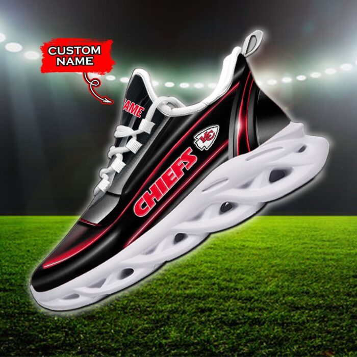 Custom Name Kansas City Chiefs Personalized Max Soul Shoes 95