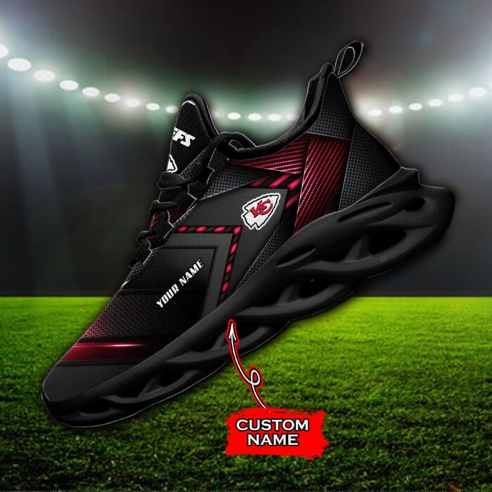 Custom Name Kansas City Chiefs Personalized Max Soul Shoes Fan Gift