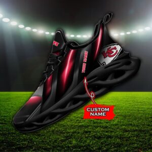 Custom Name Kansas City Chiefs Personalized Max Soul Shoes Ver 1