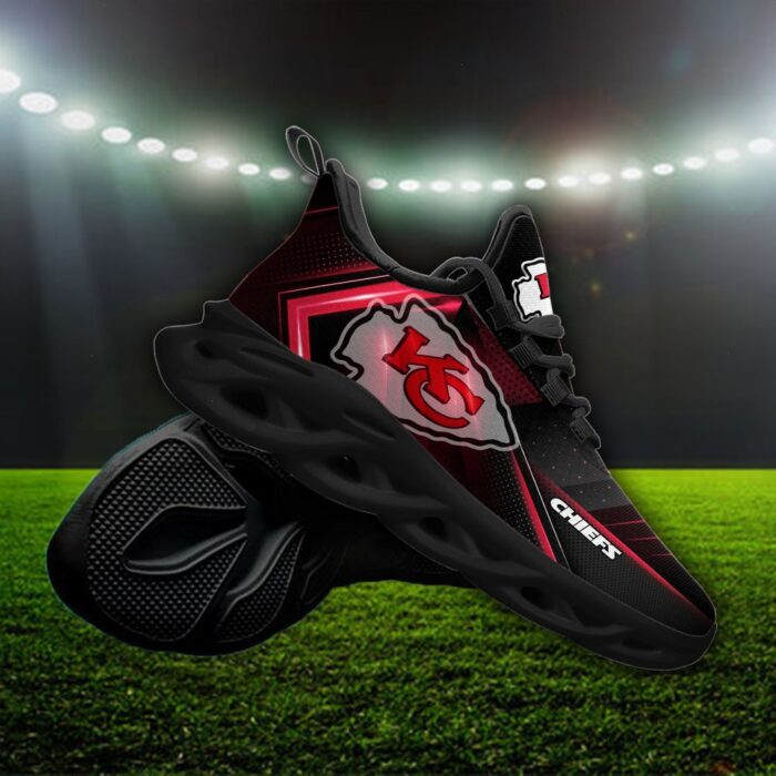 Custom Name Kansas City Chiefs Personalized Max Soul Shoes Ver 2