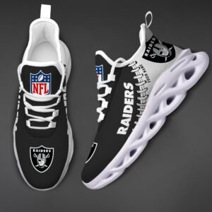 Custom Name Las Vegas Raiders Max Soul Shoes