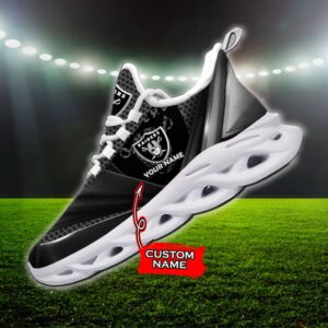 Custom Name Las Vegas Raiders Personalized Max Soul Shoes