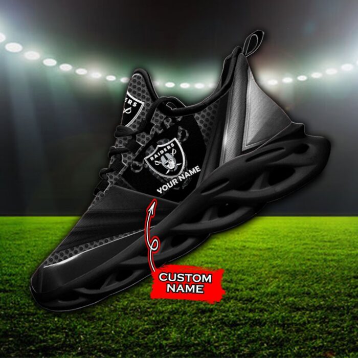 Custom Name Las Vegas Raiders Personalized Max Soul Shoes