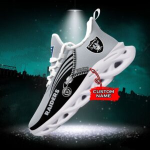 Custom Name Las Vegas Raiders Personalized Max Soul Shoes 75