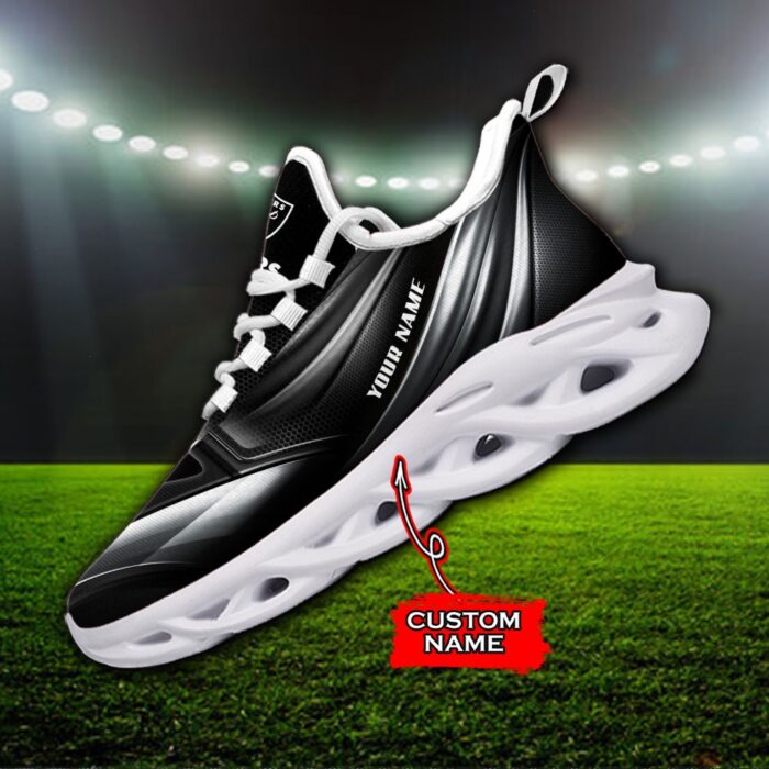 Custom Name Las Vegas Raiders Personalized Max Soul Shoes 85