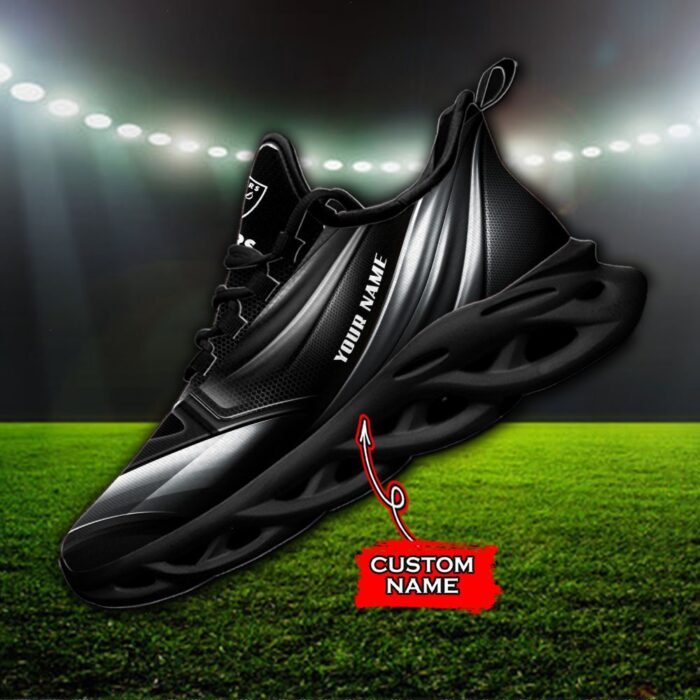 Custom Name Las Vegas Raiders Personalized Max Soul Shoes 85